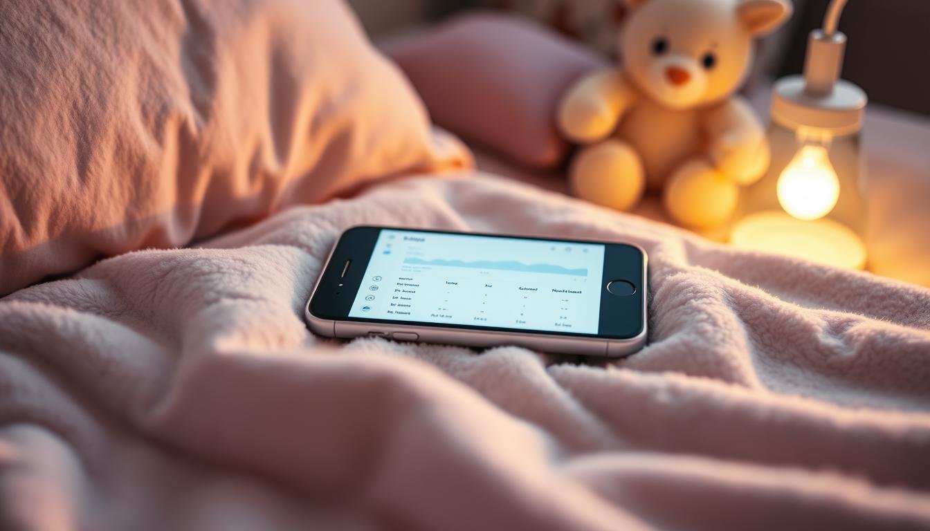 Aplicativo de sono para bebê